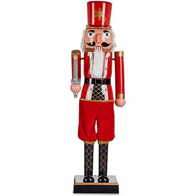 Krist+ Röd Svart Nötknäckare Dekorativ Figur - Jul Krist+ Röd Svart Nötknäckare Dekorativ Figur - Jul