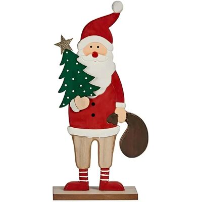Krist+ Weihnachtsfigur Vater Weihnachten - 5x30x15cm Krist+ Weihnachtsfigur Vater Weihnachten - 5x30x15cm