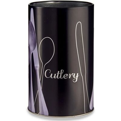 Kinvara 92331 Noir Argent Métal Ustensiles de Cuisine - 1 L - Publicité Kinvara 92331 Noir Argent Métal Ustensiles de Cuisine - 1 L - Publicité