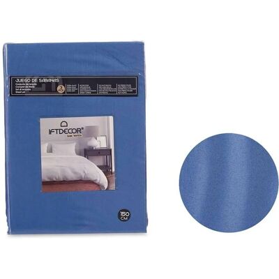 Gift Decor Blue King Size Bedding Set - 3 Pieces Gift Decor Blue King Size Bedding Set - 3 Pieces
