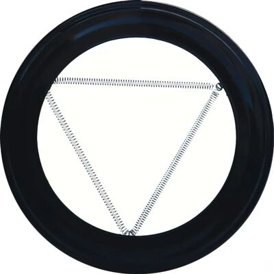Vitrifikowany sufit do pieca ø 200mm czarny Vitrifikowany sufit do pieca ø 200mm czarny