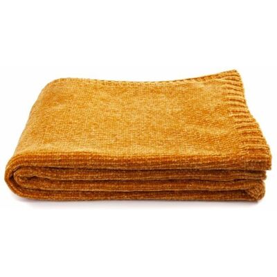 Centrale Brico - Weiche Chenille-Decke - 130x170cm Centrale Brico - Weiche Chenille-Decke - 130x170cm