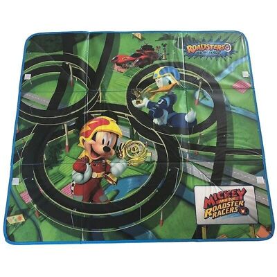 Tapis de Jeu Bleu Mickey Mouse - Boîte de Rangement et Jouets - Publicité Tapis de Jeu Bleu Mickey Mouse - Boîte de Rangement et Jouets - Publicité