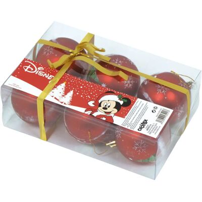 Boules de Noël Rouges Arditex WD13421 - Décorations de Noël - Publicité Boules de Noël Rouges Arditex WD13421 - Décorations de Noël - Publicité