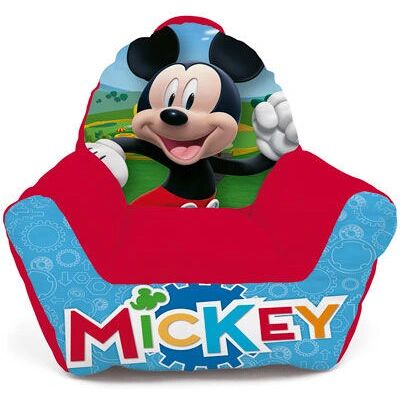 Canapé enfant ARDITEX Mickey 52x48x51cm - Touch doux - Publicité Canapé enfant ARDITEX Mickey 52x48x51cm - Touch doux - Publicité