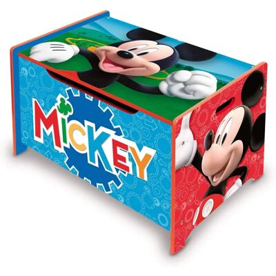 Cassa e panca in legno di Topolino - Multicolore Cassa e panca in legno di Topolino - Multicolore