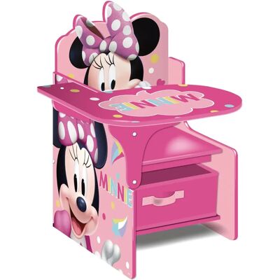 Nixy Children Sedia Scrivania Minnie Mouse con Contenitore - Sedia Nixy Children Sedia Scrivania Minnie Mouse con Contenitore - Sedia