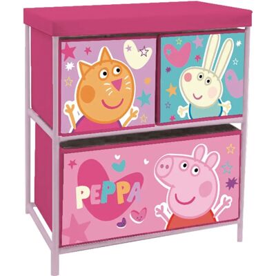 Arditex Pp14453 Peppa Pig Étagère de rangement - Étagère - Publicité Arditex Pp14453 Peppa Pig Étagère de rangement - Étagère - Publicité