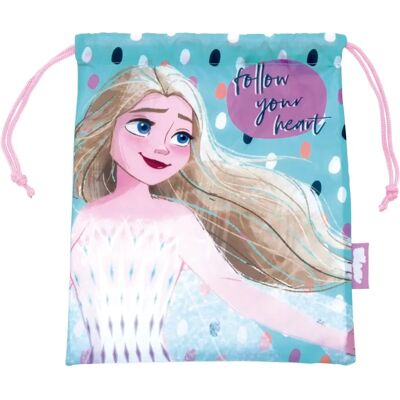 Sac à billes Disney Elsa bleu - rangement de jouets Sac à billes Disney Elsa bleu - rangement de jouets