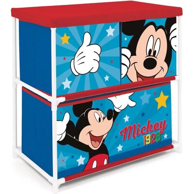 Scaffale Mickey Mouse Disney - 3 Cassetti, 53x30x60 cm Scaffale Mickey Mouse Disney - 3 Cassetti, 53x30x60 cm