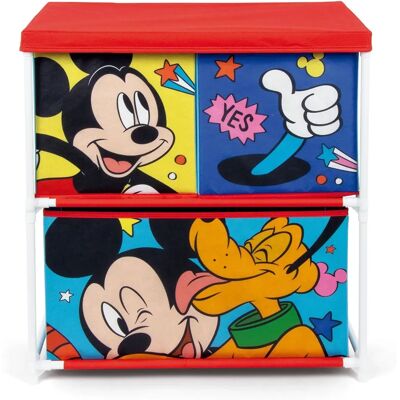 Étagère à Jouets Disney Mickey Mouse Multicolore - Publicité Étagère à Jouets Disney Mickey Mouse Multicolore - Publicité