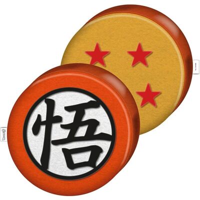Cuscino BEM'S Dragon Ball Z Logo 3D Velboa - 36cm Cuscino BEM'S Dragon Ball Z Logo 3D Velboa - 36cm