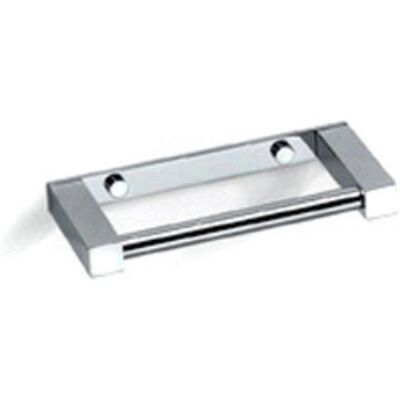Porta Rotolo Cosmico Metric - Cromo, 2x8x18cm Porta Rotolo Cosmico Metric - Cromo, 2x8x18cm