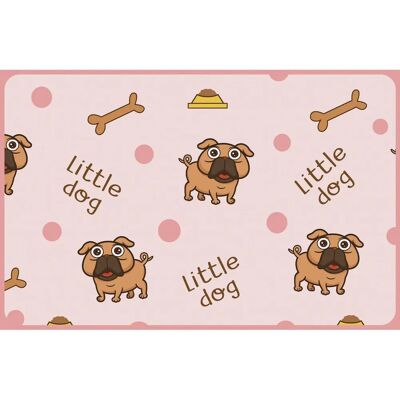 VINILIKO Vinyl Huisdier Tapijt Little Dog 96x150cm - Vloerbedekking VINILIKO Vinyl Huisdier Tapijt Little Dog 96x150cm - Vloerbedekking