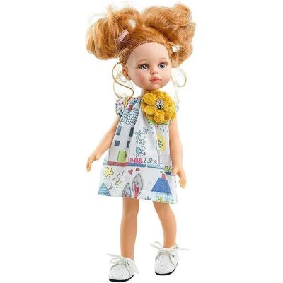 Paola Reina Dasha Niebieska Ruchoma Lalka - Lalka Paola Reina Dasha Niebieska Ruchoma Lalka - Lalka