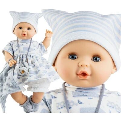 Paola Reina Sonia Walvis Fille Blanche aux Yeux Bleus - Poupée Bébé - Publicité Paola Reina Sonia Walvis Fille Blanche aux Yeux Bleus - Poupée Bébé - Publicité