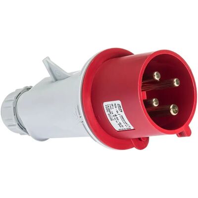 IDE - Prise industrielle CEE 32A - IP44 3P+T 380V - Publicité IDE - Prise industrielle CEE 32A - IP44 3P+T 380V - Publicité