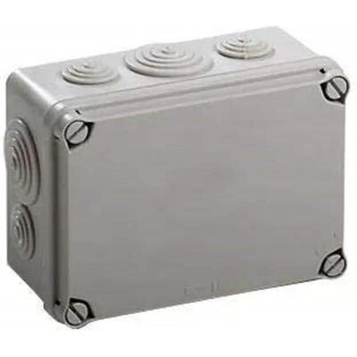 Boîte électrique IP65 Ide avec cônes EVA - 133x180mm - Publicité Boîte électrique IP65 Ide avec cônes EVA - 133x180mm - Publicité