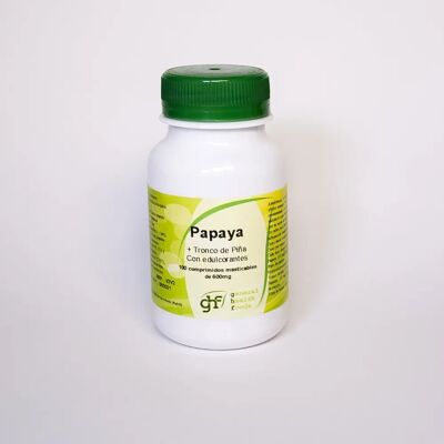 General Health Foods GHF Papaya 600mg - Apoio à digestão General Health Foods GHF Papaya 600mg - Apoio à digestão
