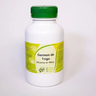 General Health Foods GHF Germen de trigo 220 Perlas - Suplemento alimenticio General Health Foods GHF Germen de trigo 220 Perlas - Suplemento alimenticio