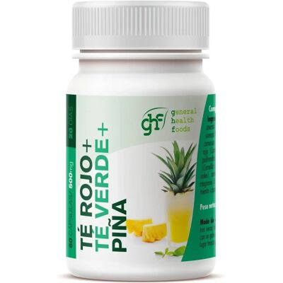 GHF Red Green Pineapple Tea - Dietary Supplement for Fat Loss & Detox GHF Red Green Pineapple Tea - Dietary Supplement for Fat Loss & Detox