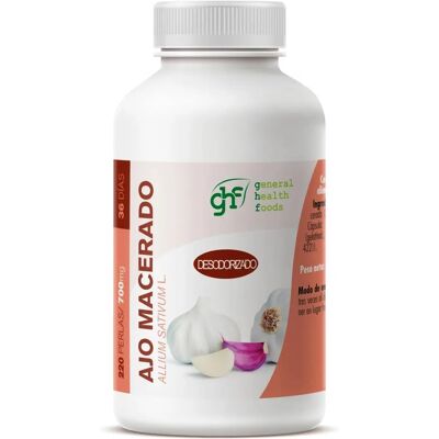 General Health Foods GHF Alho Macerado - 700 mg - 220 Pérolas General Health Foods GHF Alho Macerado - 700 mg - 220 Pérolas