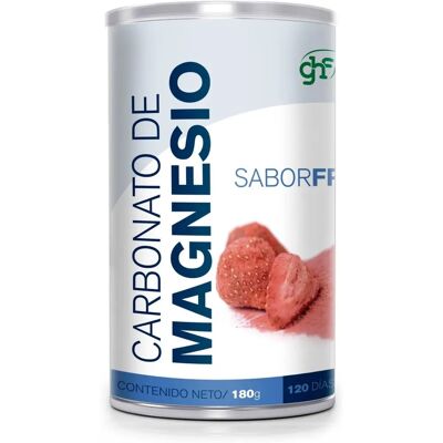 General Health Foods GHF Carbonato de magnésio sabor morango - Suplemento alimentar General Health Foods GHF Carbonato de magnésio sabor morango - Suplemento alimentar