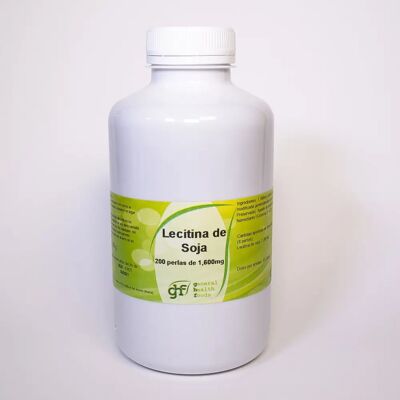 Lecitina GHF 1600mg 200 Perlas - Suplemento de Lecitina Lecitina GHF 1600mg 200 Perlas - Suplemento de Lecitina