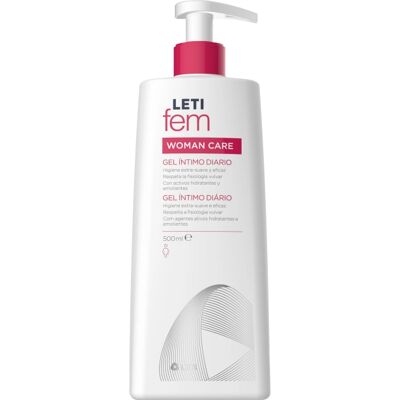 Leti fem Letifem Gel íntimo diário para mulheres 500ml Leti fem Letifem Gel íntimo diário para mulheres 500ml