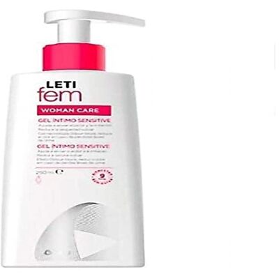 Gel Íntimo de Cuidados Femininos Letifem 250ml Gel Íntimo de Cuidados Femininos Letifem 250ml