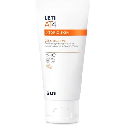 Creme Facial Leti At4 - Cuidados faciais para pele atópica Creme Facial Leti At4 - Cuidados faciais para pele atópica