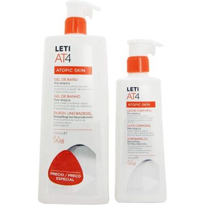 Set de Cuidado Diario de Piel Leti - Gel de Ducha y Leche Corporal Set de Cuidado Diario de Piel Leti - Gel de Ducha y Leche Corporal