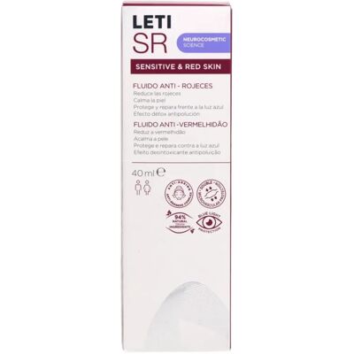 Leti fluido anti-rojez para piel sensible 40ml Leti fluido anti-rojez para piel sensible 40ml