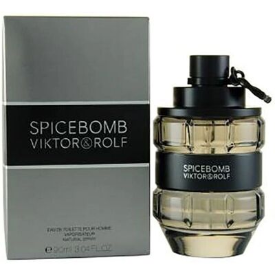 Viktor & Rolf Spicebomb Eau De Toilette - 90ml - Homme - Publicité Viktor & Rolf Spicebomb Eau De Toilette - 90ml - Homme - Publicité