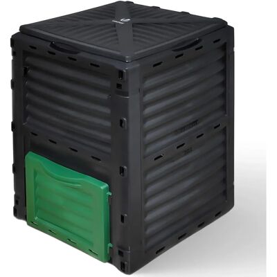 VOUNOT Compact Garden Compost Bin - 300L - Outdoor Durable Eco-friendly VOUNOT Compact Garden Compost Bin - 300L - Outdoor Durable Eco-friendly