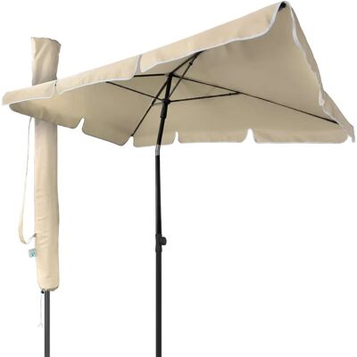 VOUNOT Garden Parasol - Rectangular UV 50+ Sun Shade for Outdoor VOUNOT Garden Parasol - Rectangular UV 50+ Sun Shade for Outdoor