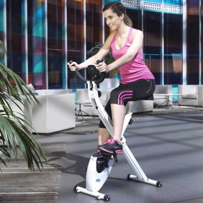 Vélo d'Appartement Pliable ION FITNESS - 8kg Inertie - Frein Magnétique Silencieux - Publicité Vélo d'Appartement Pliable ION FITNESS - 8kg Inertie - Frein Magnétique Silencieux - Publicité