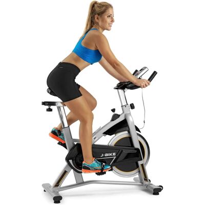 BH Fitness J-bike H9135RF Indoorbike - 18kg, Für Einsteiger BH Fitness J-bike H9135RF Indoorbike - 18kg, Für Einsteiger
