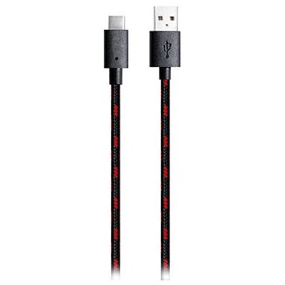 Cabo USB Ardistel 3m - USB A para USB C - Preto/Vermelho Cabo USB Ardistel 3m - USB A para USB C - Preto/Vermelho