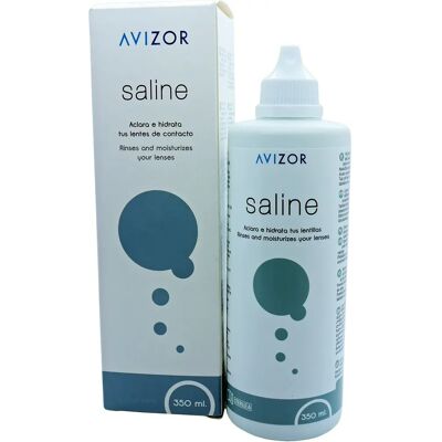 Avizor Contact Lens Solution - Saline 350ml Avizor Contact Lens Solution - Saline 350ml