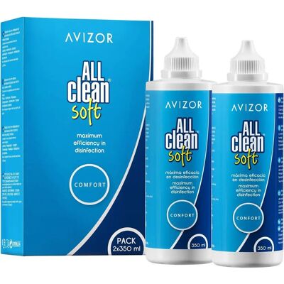 Soluzione per lenti a contatto All Clean Soft - Pulizia efficace Soluzione per lenti a contatto All Clean Soft - Pulizia efficace
