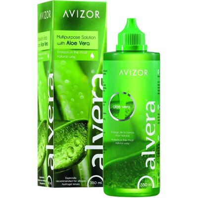Solución para lentes de contacto Alvera - Silicona hidrogel - 350ml Solución para lentes de contacto Alvera - Silicona hidrogel - 350ml