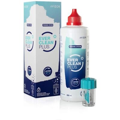 Avizor Ever Clean Plus 350 ml mit Behälter - Pflegemittel für Kontaktlinsen Avizor Ever Clean Plus 350 ml mit Behälter - Pflegemittel für Kontaktlinsen