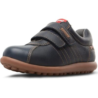 Camper Ariel Kids Navy Leather Sneakers - Shoes Camper Ariel Kids Navy Leather Sneakers - Shoes