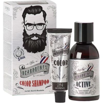 Szampon Koloryzujący Beardburys 2N Czarny Szampon Koloryzujący Beardburys 2N Czarny