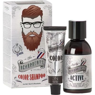 Szampon koloryzujący Beardburys - Ciemny brąz Szampon koloryzujący Beardburys - Ciemny brąz