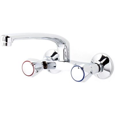 Galindo Elipse 3832000 Grifo de cocina de pared - Cromo Galindo Elipse 3832000 Grifo de cocina de pared - Cromo