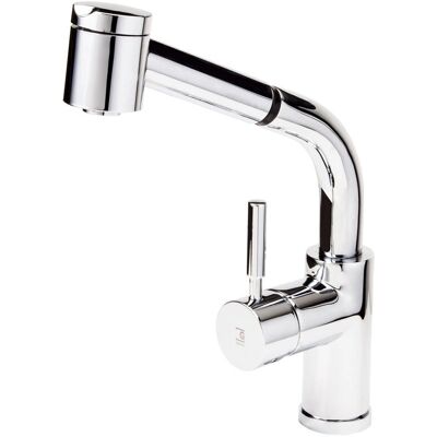 Galindo - Theo City Grifo de cocina con caño alto y ducha extensible Galindo - Theo City Grifo de cocina con caño alto y ducha extensible