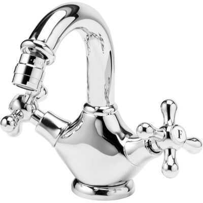 Galindo Grifo Bidet Envejecido Bronce - Con Desagüe Automático - Grifo para Bidet en Repisa Galindo Grifo Bidet Envejecido Bronce - Con Desagüe Automático - Grifo para Bidet en Repisa