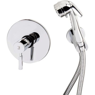Galindo - Grifo bidet Theo City - Cromo - Instalación mural - 20 l/min Galindo - Grifo bidet Theo City - Cromo - Instalación mural - 20 l/min